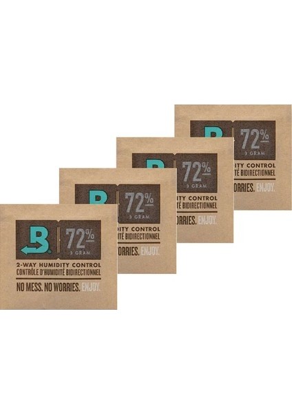Kapalı Paket Puro Nemlendirici 4'lü Paket %72 8gr (Yurt Dışından)