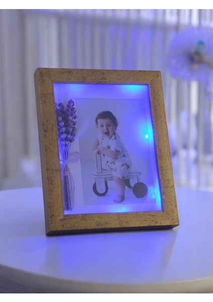 Işıklı Resim Çerçevesi-Fotoğraf Çerçevesi- Hediyelik Çerçeve-Bebek Odası Çerçevesi-Hediyelik Eşya - Hediye - Sevgililer Günü Hediyesi - Ev Aksesuarı - Anneler Günü Hediyesi fiyatları