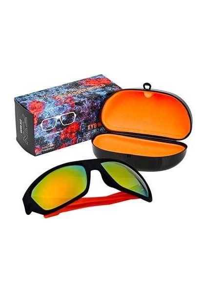 Pro Angler Polarize Güneş Gözlüğü C136 Orange Mat Black
