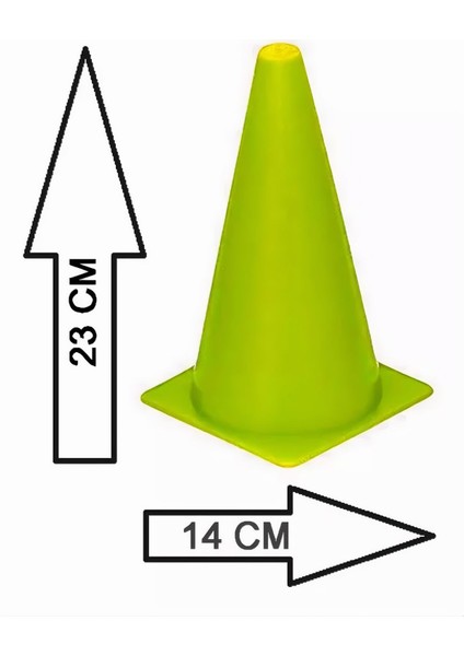4'lü Plastik Anaokulu ve Açık Hava Bahçe Aktivitileri Eğitim Konileri - Futbol Duba Oyun Seti fiyatları