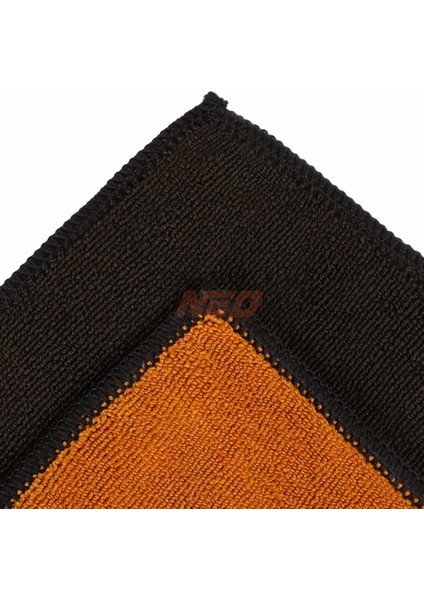 Taba-Siyah Mikrofiber Araç Iç Mekan Bezi 40X40