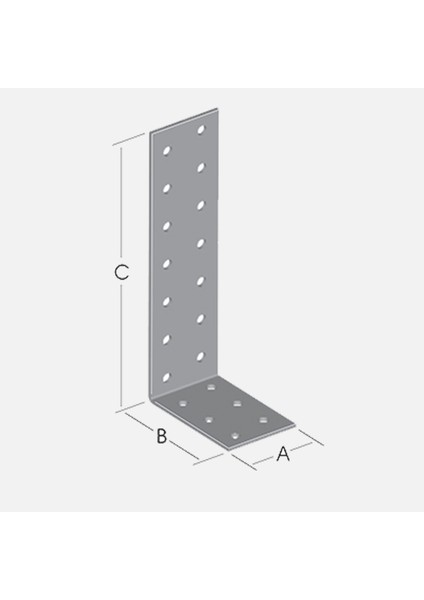 Galvaniz Köşebent (Asimetrik)