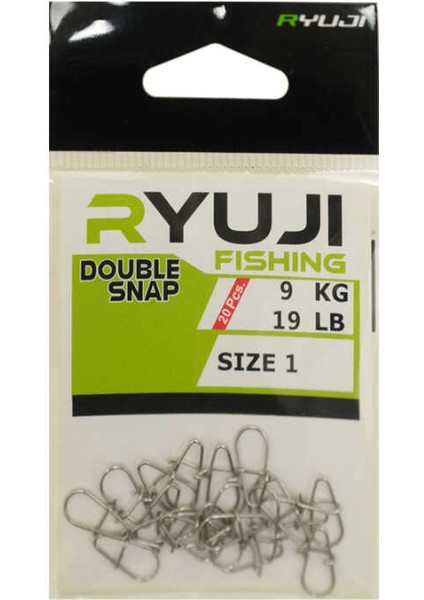 Japanese Double Snap (20 Adet) Standart-No:00