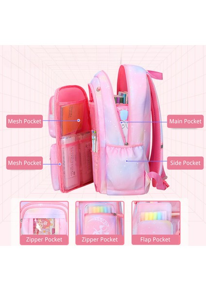 Kız Anaokulu Ilkokul Kitap Okul Çantası (Yurt Dışından) fırsatları