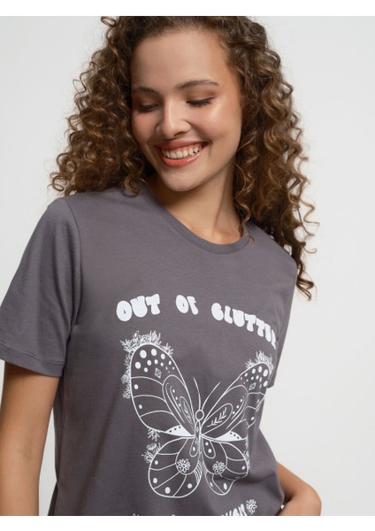 Loose Fit Kadın Tshirt K.kol