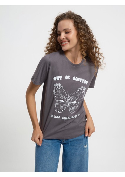 Loose Fit Kadın Tshirt K.kol