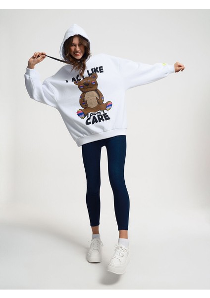 Oversize Kadın Sweatshirt