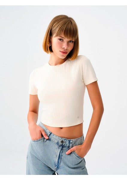 Fitted Kadın Tshirt K.kol