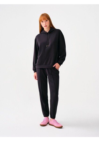 Loose Fit Kadın Sweatshirt