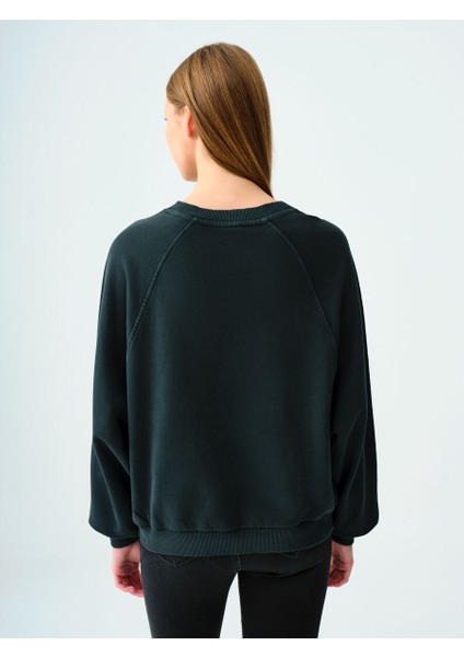 Oversize Kadın Sweatshirt