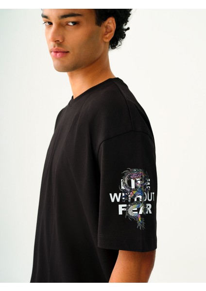 Oversize Fit Erkek Tshirt K.kol fırsatları