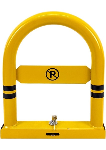 Kilitli Otopark Direği 50 cm, Yatar U Tip Park Bariyeri