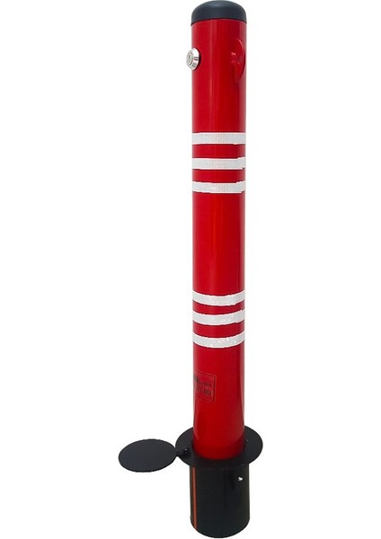 Kilitli Otopark Direği Çıkan Ankrajlı, Park Bariyeri 2li Set modelleri