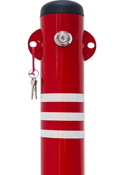 Kilitli Otopark Direği Çıkan Ankrajlı, Park Bariyeri 2li Set fırsatları