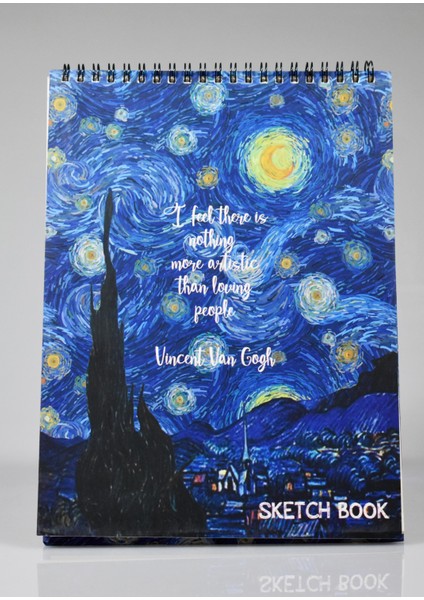 Tasarım Çizim Defteri Van Gogh