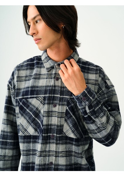 Oversize Fit Erkek Gömlek U.kol fırsatları