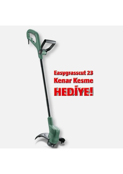 ARM34 Elektrikli Çim Biçme Makinesi Easygrasscut 23 Kenar Kesme Hediyeli