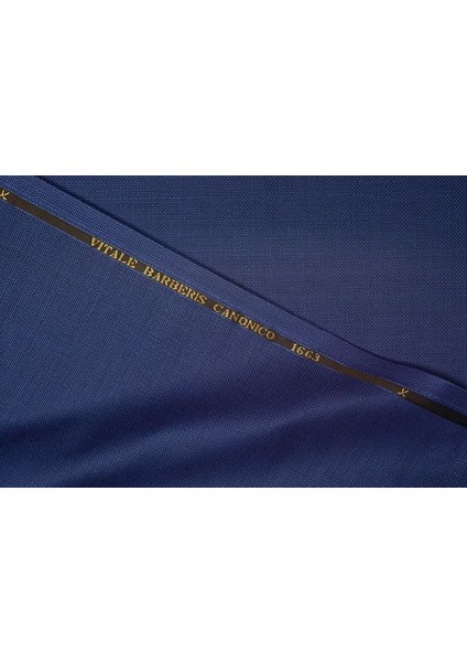 Vitale Barberis Canonico Super 110'S Lacivert Takım Elbise Kumaşı 1,50X3,40 Metre