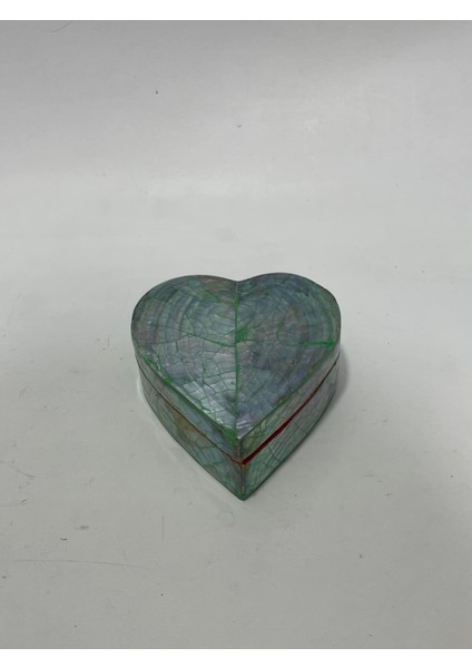 Sedef Kaplama Kalp Model Kadife Hediye Kutusu (Orta-Model 3) modelleri