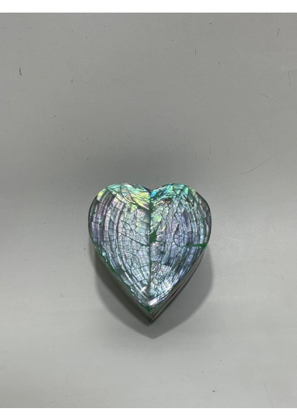 Sedef Kaplama Kalp Model Kadife Hediye Kutusu (Orta-Model 3) fırsatları