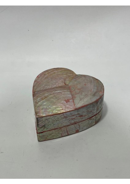 Sedef Kaplama Kalp Model Kadife Hediye Kutusu (Büyük-Model 2) fiyatları