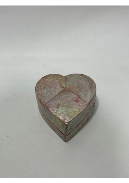 Sedef Kaplama Kalp Model Kadife Hediye Kutusu (Büyük-Model 2) modelleri