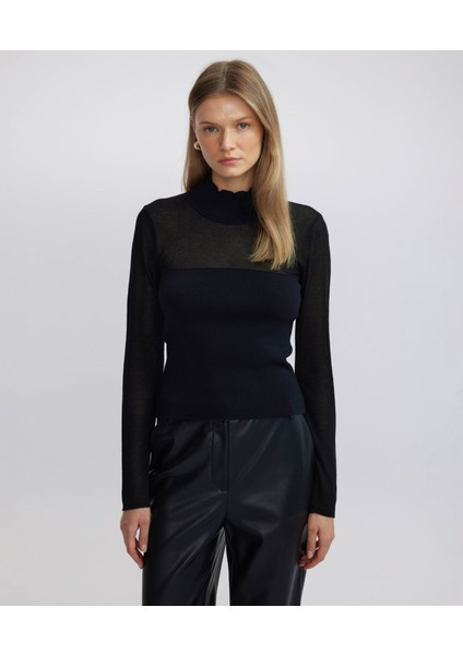 Transparan Mix Dar Kesim Triko fiyatları