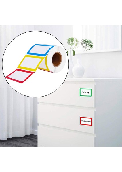 300 Düz Isim Etiketi Etiketleri Yapışkanlı (Yurt Dışından) fırsatları