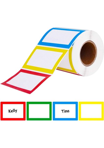 300 Düz Isim Etiketi Etiketleri Yapışkanlı (Yurt Dışından) indirimleri