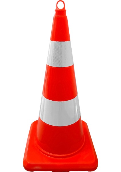 10 Adet PVC Trafik Konisi 75 cm Çift Reflektifli Trafik Dubası modelleri