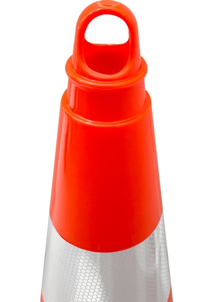 10 Adet PVC Trafik Konisi 75 cm Çift Reflektifli Trafik Dubası fırsatları