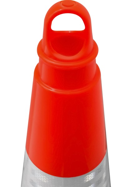 PVC Trafik Konisi 75 cm Çift Reflektifli Ağırlıklı Trafik Dubası fiyatları