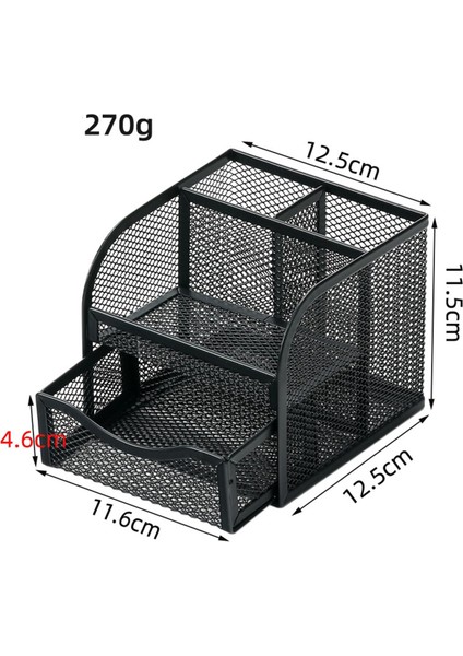 Çok Işlevli 6 Çekmeceli Depolama 12,5X12,5X11,5CM (Yurt Dışından)