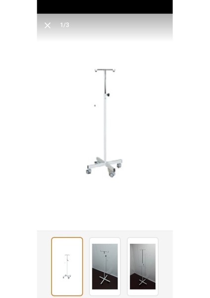 Tekno Trust Serum Askısı 4 Tekerlekli
