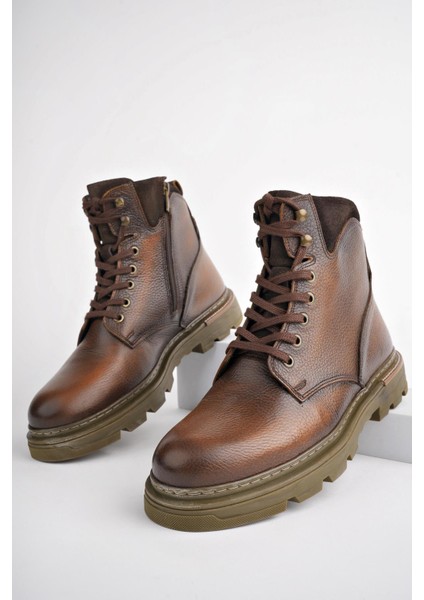 Alexander Deri Bağcıklı Fermuarlı Erkek Postal Bot fırsatları