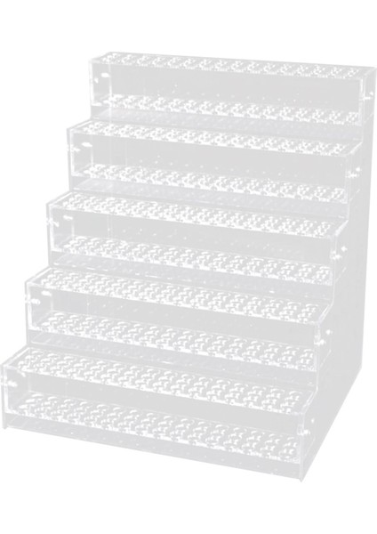 Akrilik Rafı Taşınabilir Sağlam Şeffaf I 5 Katmanlı (Yurt Dışından) fiyatları