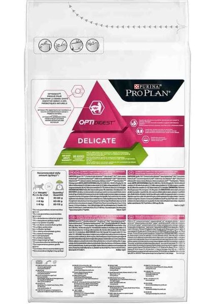 Delicate Hassas ve Seçici Yetişkin Kediler Için Kuzu Etli Kedi Maması 1,5 kg