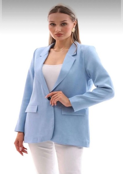 Blazer Tek Düğme Ceket