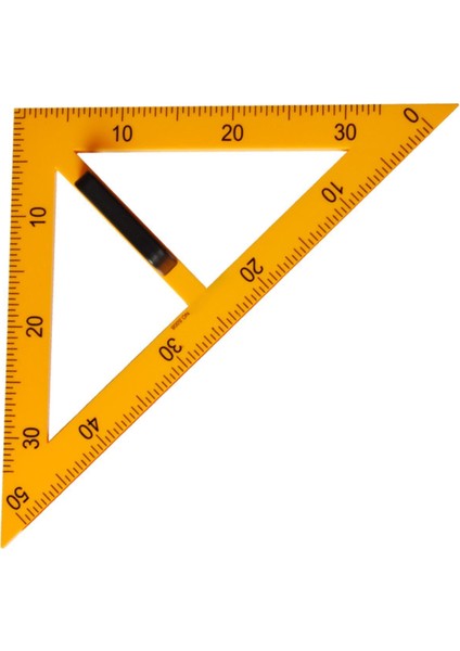 Çizim Matematik Geometri Aracı Çok Işlevli Öğretim Cetveli Çizimler Okul 45 Üçgen (Yurt Dışından)