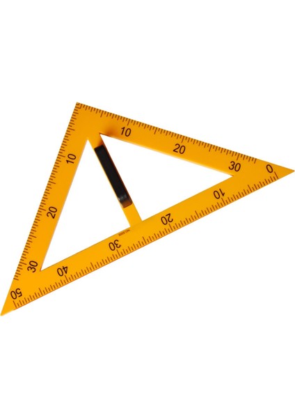 Çizim Matematik Geometri Aracı Çok Işlevli Öğretim Cetveli Çizimler Okul 45 Üçgen (Yurt Dışından)