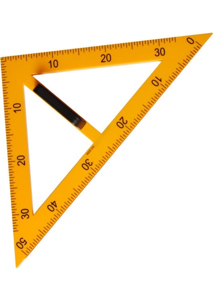 Çizim Matematik Geometri Aracı Çok Işlevli Öğretim Cetveli Çizimler Okul 45 Üçgen (Yurt Dışından)