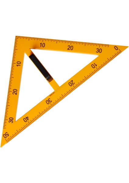 Çizim Matematik Geometri Aracı Çok Işlevli Öğretim Cetveli Çizimler Okul 45 Üçgen (Yurt Dışından)