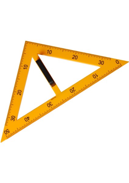 Çizim Matematik Geometri Aracı Çok Işlevli Öğretim Cetveli Çizimler Okul 45 Üçgen (Yurt Dışından)