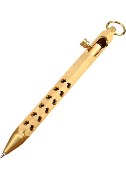 Tükenmez Erkekler Hediyeler Taşınabilir Vintage Cep Boyutu Pirinç (Yurt Dışından)