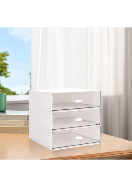 Çekmeceli Düzenleyici Üstü Depolama Kutusu Düzenleme Için 3 Çekmece (Yurt Dışından) indirimleri