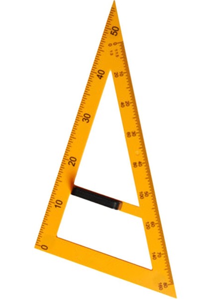 Çok Işlevli Öğretim Cetveli, Matematik Geometri Cetveli Öğretim Malzemeleri, Matematik 60 Üçgen (Yurt Dışından)