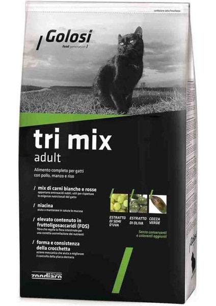 Tri Mix Karışık Yetişkin Kedi Maması 7.5 kg