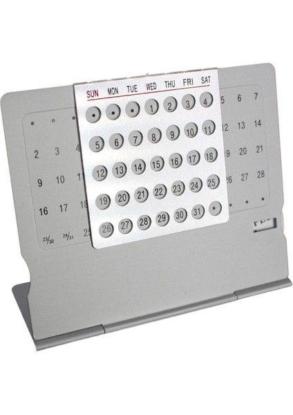 Tekrar Kullanılabilir Takvimi Ayaklı Iş Malzemeleri Ik Planlayıcı Metal Sürekli Takvim Üstü Iç Ev Mutfak (Yurt Dışından)