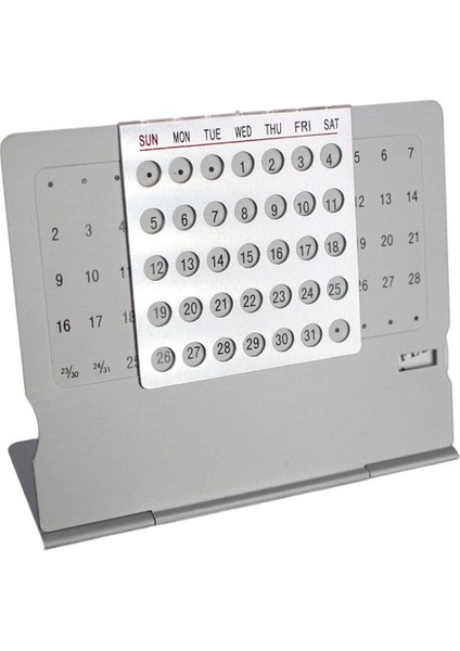 Tekrar Kullanılabilir Takvimi Ayaklı Iş Malzemeleri Ik Planlayıcı Metal Sürekli Takvim Üstü Iç Ev Mutfak (Yurt Dışından) fırsatları