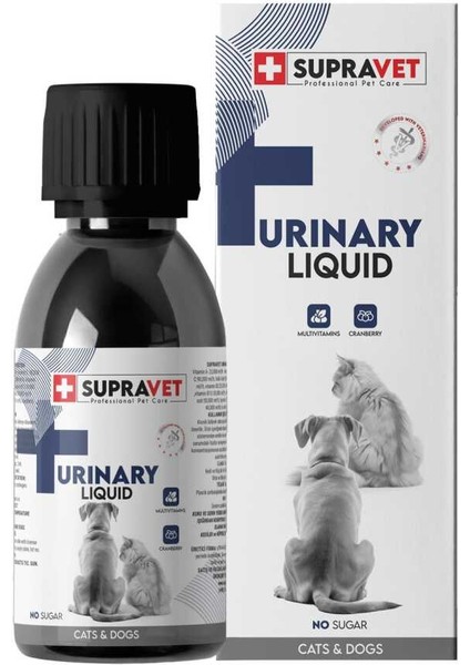 Urinary Kedi ve Köpek Için Idrar Sağlığı Sistem Destekleyici Sıvı Damla 100ML